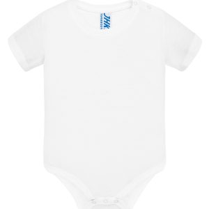 Camiseta bebe manga corta blanca